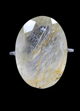 Rutilated Quartz – Faceted - Rut01Fac67, brand: Natural, condizioni: Nuovo senza cartellino, €18.00, €19.60 include la Protezione acquisti Pro