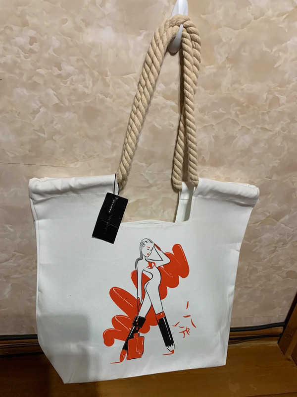 Harvey Nichols Canvas Tote Bag
