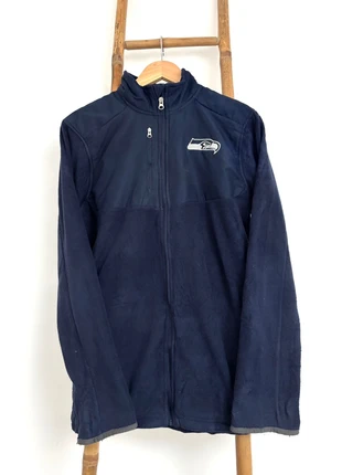 Veste polaire NFL Bleu Marine Seattle Seahawks - Taille M, marque: NFL, état: Très bon état, taille: M, 15,00 €, 16,45 € Protection acheteurs incluse