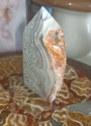 Tour semi brute en agate du Mexique, 58g minéraux de collection, brand: minéraux, condition: New without tags, €12.00, €13.30 includes Buyer Protection