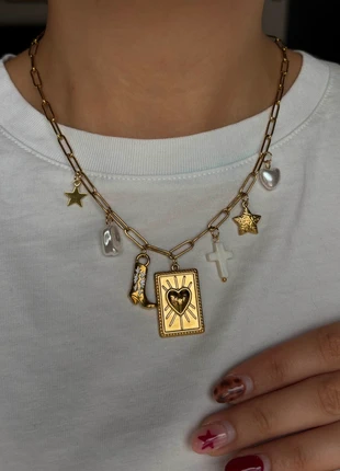 Collier charms, marca: Les belles nacrées, estado: Muito bom, €25.00, €26.95 inclui Proteção do Comprador Pro