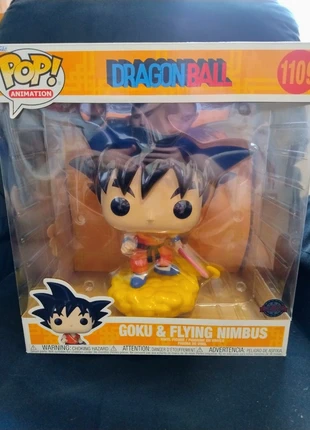 Funko pop Jumbo Goku & Flying nimbus, merk: Funko, staat: Heel goed, maat: XL, € 50,00, € 53,20 inclusief Kopersbescherming