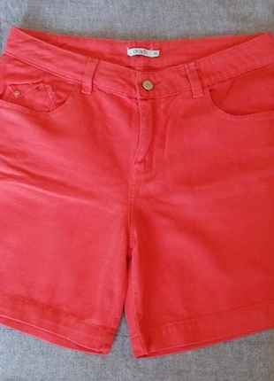 Calção jeans color perfeito! , marca: Drops, estado: Muito bom, tamanho: L / 40 / 12, €6.00, €7.00 inclui Proteção do Comprador