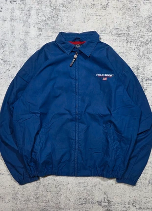 🔵 Veste Polo Sport Ralph Lauren M Vintage 90s Logo USA, marca: Ralph Lauren, estado: Muito bom, tamanho: M, €129.99, €137.19 inclui Proteção do Comprador Pro