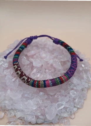 Bracelet tissé, estado: Muito bom, €3.45, €4.32 inclui Proteção do Comprador Pro