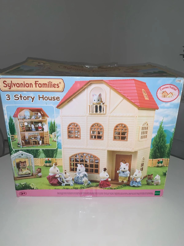 Sylvanian 3 story house shop