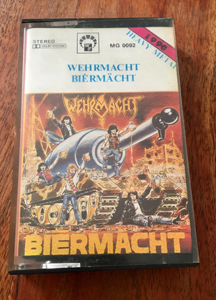 Obrázek k inzerátu: Wehrmacht - Biermacht / MG Records 1990 Poland kaseta