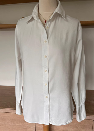 Wit dik katoenen hemd van Marie Lund, marca: Marie Lund, estado: Muy bueno, tamaño: XL / 42 / 14, 10,00 €, 11,20 € Protección al comprador incluida