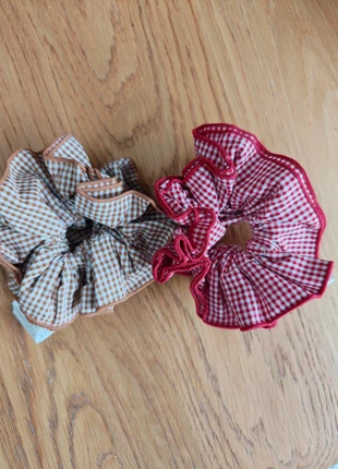 Lot de 2 chouchous vichy Sézane, marca: Sézane, estado: Novo sem etiquetas, €10.00, €11.20 inclui Proteção do Comprador