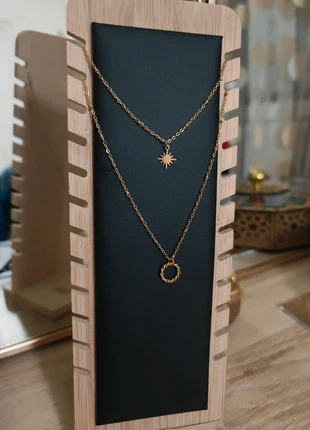 Collier rond chic en acier inoxydable, brand: Fait Main, condition: New without tags, €8.00, €9.10 includes Buyer Protection Pro