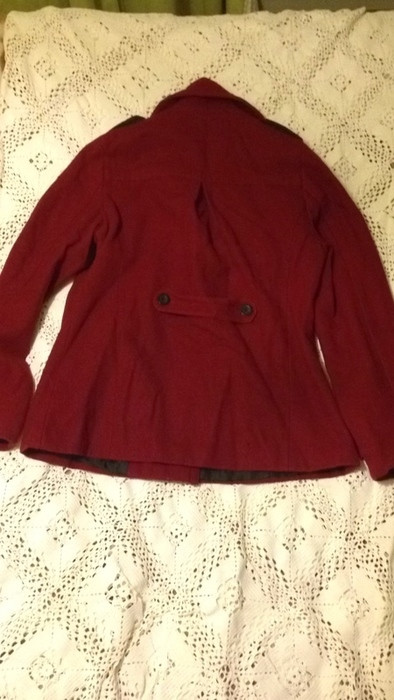 Manteau rouge taille 44 2