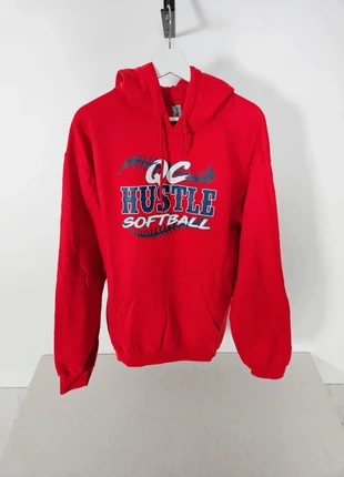 Hoodie GC Hustle Softball rouge M Unisex – USA Streetwear – Excellent état – 22, marca: Gildan, estado: Muito bom, tamanho: M, €9.00, €10.15 inclui Proteção do Comprador