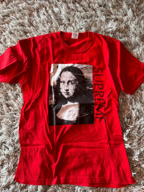 Abolido Trueno ideología Supreme Mona Lisa T-shirt - Vinted