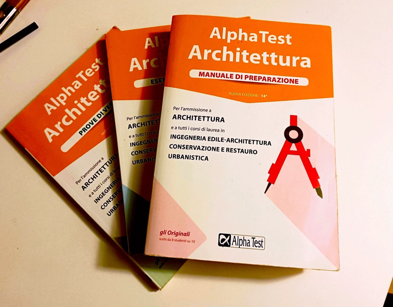 Alpha Test Architettura 3 volumi