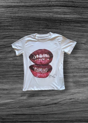 T-shirt graphique grillz, marque: Vintage Dressing, état: Neuf avec étiquette, taille: M, 14,90 €, 16,35 € Protection acheteurs incluse