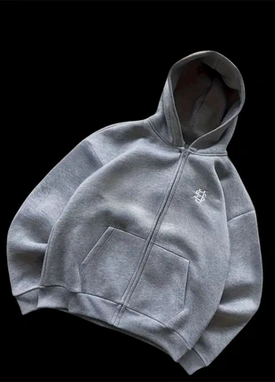 Sweat à capuche gris taille S avec logo blanc y2k, marque: y2k, état: Neuf sans étiquette, taille: S, 35,00 €, 37,45 € Protection acheteurs incluse