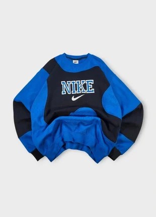 Nike Sweatshirt bleu / noir Taille M - Y2K Vintage USA Retro Boxy Baggy, marca: Nike, estado: Muito bom, tamanho: M, €34.90, €37.35 inclui Proteção do Comprador