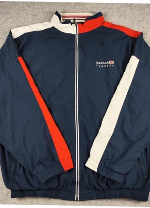 Veste #Reebok Classic vintage XXL – bleu, rouge, blanc – style années 90, marca: Reebok Classic, estado: Muy bueno, tamaño: XXL, 29,00 €, 31,15 € Protección al comprador incluida