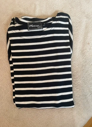 T-shirt Marinière Marine, marca: marine by w ross, estado: Nuevo sin etiquetas, tamaño: L / 40 / 12, 10,00 €, 11,20 € Protección al comprador incluida