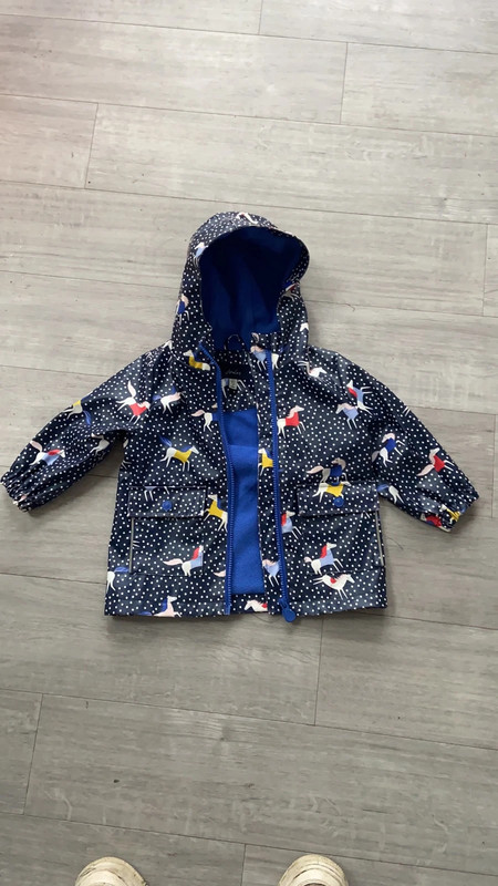 Joules rain coat aged 1