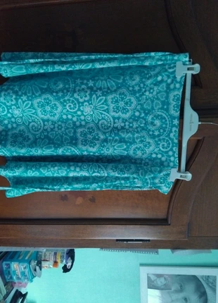 Jupe courte bleue, marque: MustHave, état: Très bon état, taille: XL / 42 / 14, 2,00 €, 2,80 € Protection acheteurs incluse