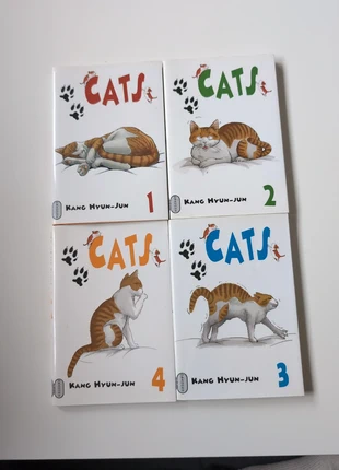 Manga cats tome 1 2 3 4, état: Très bon état, 12,00 €, 13,30 € Protection acheteurs incluse