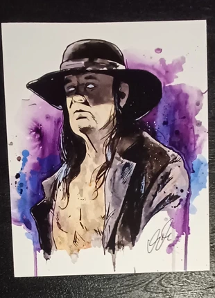Art Print WWE Undertaker, merk: Art, staat: Nieuw zonder prijskaartje, € 3,00, € 3,85 inclusief Kopersbescherming