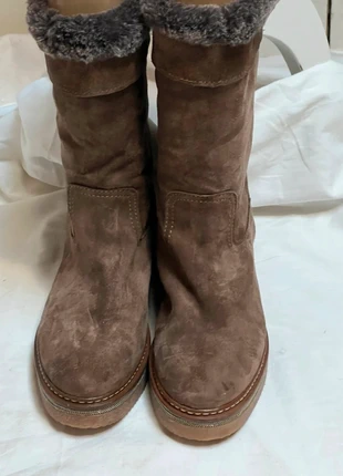 Bottes en daim fourrées neuves avec étiquette, marca: Daim, estado: Nuevo con etiquetas, tamaño: 38, 39,00 €, 41,65 € Protección al comprador incluida