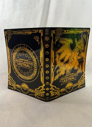 Album 432 rangements noir & doré pour cartes de collection Pokemon, estado: Novo sem etiquetas, €9.00, €10.15 inclui Proteção do Comprador Pro