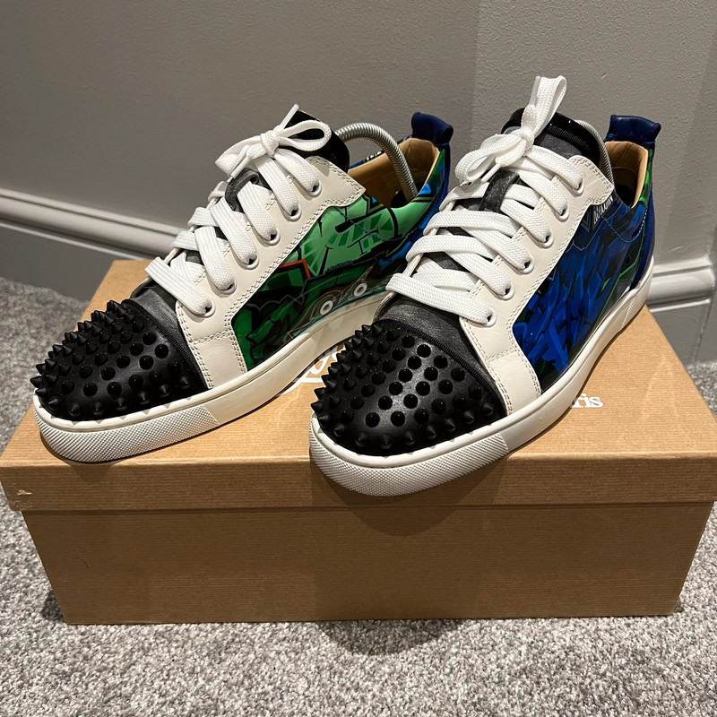 Trainer Louis Christian Louboutin Cloth for man 6.5 UK