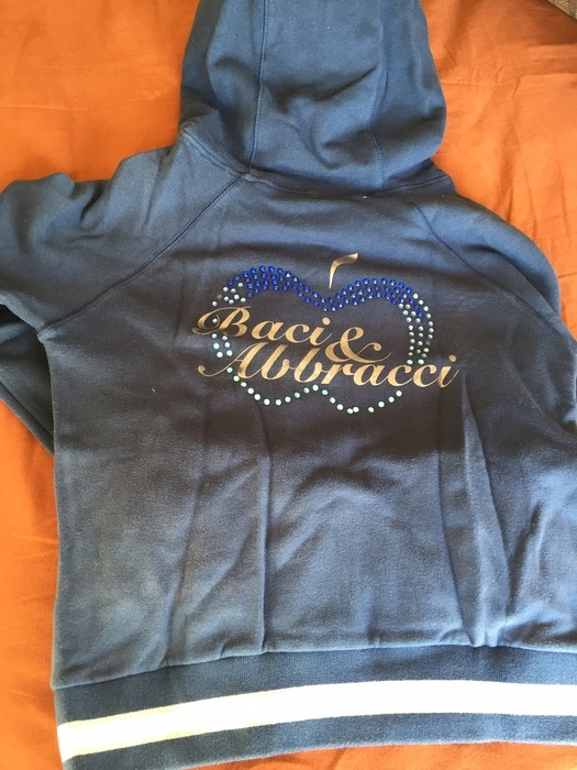 Sweat-shirt Baci & Abracci blue marine  2