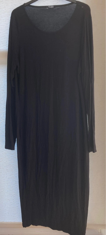 George size 20 black stretchy dress | Vinted