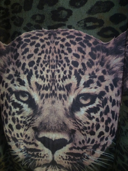 Tee shirt imprimé léopard 2