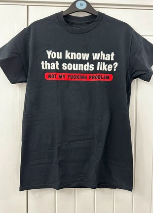 Spenser’s slogan Tee, brand: Spencer's, condition: Very good, size: S / 8, £12.50, £13.83 includes Buyer Protection