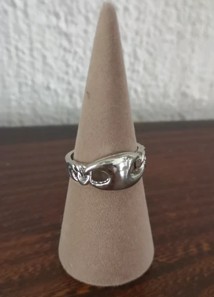 Bague chaînette T.59, état: Neuf sans étiquette, taille: 18,1 mm, 4,00 €, 4,90 € Protection acheteurs incluse