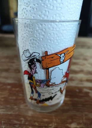 Verre vintage Lucky Luke, brand: Lucky, condizioni: Ottime, €8.00, €9.10 include la Protezione acquisti