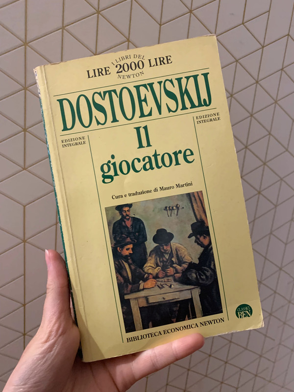 Il giocatore, Dostoevskij