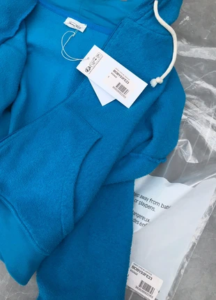 American Vintage Sweat Bobypark Hoodie Zippe Capuche Bleu Rivage Small S, merk: American Vintage, staat: Nieuw met prijskaartje, maat: S / 36 / 8, € 139,00, € 146,65 inclusief Kopersbescherming