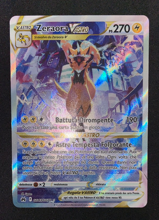 CARTA POKEMON ZENIT Regale Arceus V Astro Vastro GG70 - Gold ITA