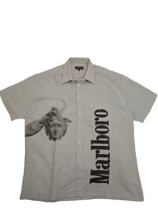 Vintage short sleeve shirt, marque: Malboro, état: Très bon état, taille: M, 35,00 €, 37,45 € Protection acheteurs incluse