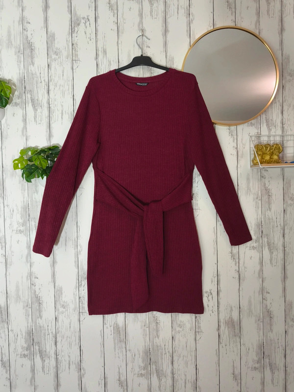 Robe bordeaux Shein femme taille M - photo numéro 2
