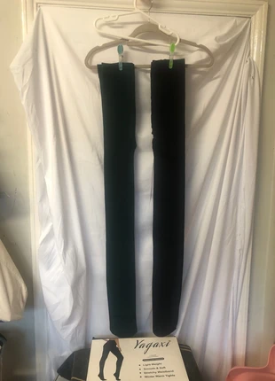 Women’s pack of 2 fleece lined tights dark green and black winter pantyhose size large, brand: yagaxi, condition: New with tags, size: L / UK 16-18, £5.00, £5.95 includes Buyer Protection