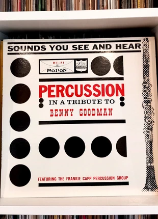 Disque vinyle 33t - The Frakie Capp Percussion Group / Benny Goodman - Pressage Original Venezuela, staat: Heel goed, € 12,00, € 13,30 inclusief Kopersbescherming