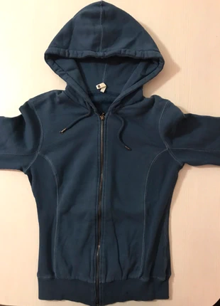 Felpa Blu Met con cappuccio, marke: Met, zustand: Sehr gut, größe: M / 38 / 10, 4,50 €, 5,43 € inklusive Vinted-Käuferschutz