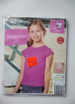 TShirt Uni pink neu 110/116 Tom Tino Mädchen, marque: Tom Tino, état: Neuf avec étiquette, taille: 5 ans / 110 cm, 2,50 €, 3,33 € Protection acheteurs incluse
