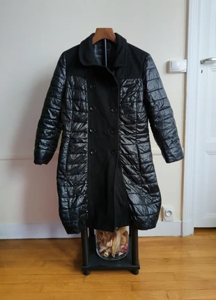 Manteau façon doudoune de marque Un jour ailleurs Paris taille s, merk: Un Jour Ailleurs, staat: Heel goed, maat: S / 36 / 8, € 15,00, € 16,45 inclusief Kopersbescherming Pro