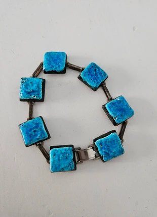 bracelet vintage de fabrication italienne, marca: Fabrication Artisanale, estado: Muito bom, €22.00, €23.80 inclui Proteção do Comprador