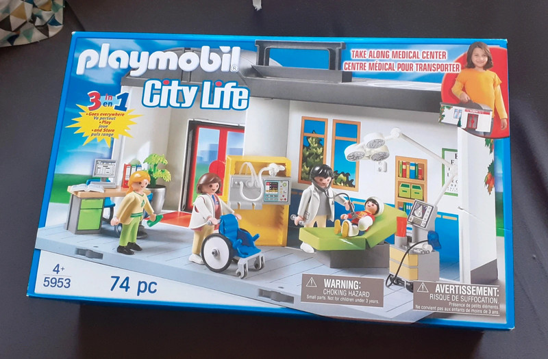Playmobil City Life 5953 hôpital transportable