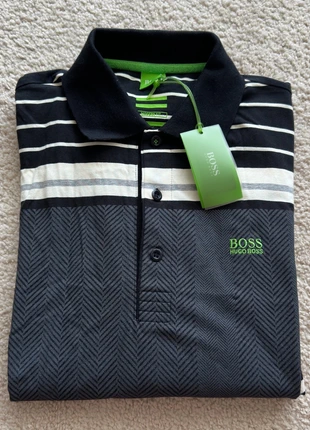 Polo Manche Longue Hugo Boss Authentique, marque: Hugo Boss, état: Neuf avec étiquette, taille: M, 95,00 €, 100,45 € Protection acheteurs incluse