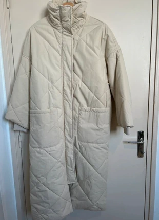 Lange jas, merk: H&M, staat: Nieuw zonder prijskaartje, maat: XS / 34 / 6, € 25,00, € 26,95 inclusief Kopersbescherming